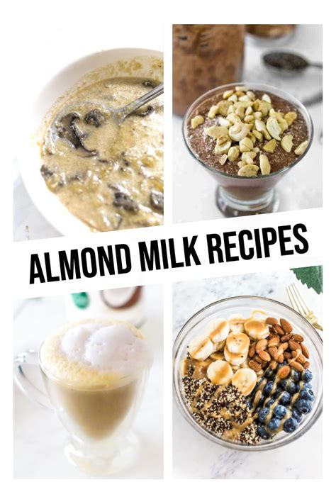 Almond Milk Recipes Archives - April Golightly