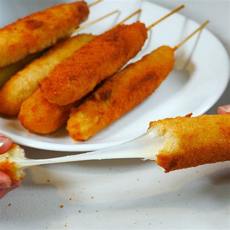 Mozzarella Cheese Corn Dog Recipe / Korean Street Food – Shirley Cooking