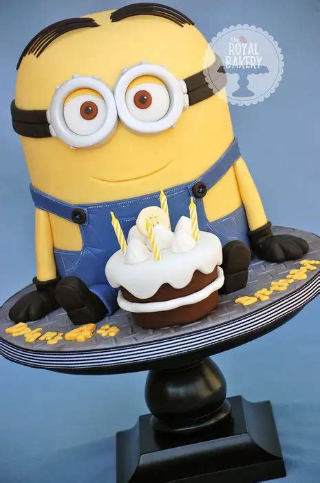 Minion Cake Tutorial Royal Bakery - Cake Decorating Tutorials