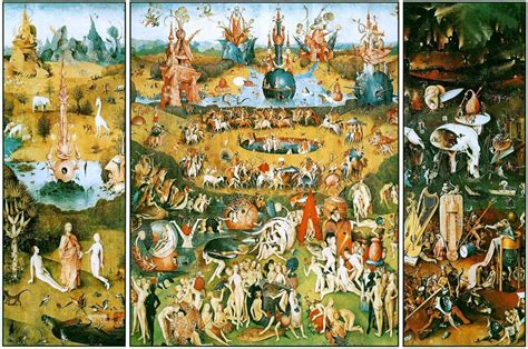 Amazon.com: Hieronymus Bosch Garden of Earthly Delights Triptych ...