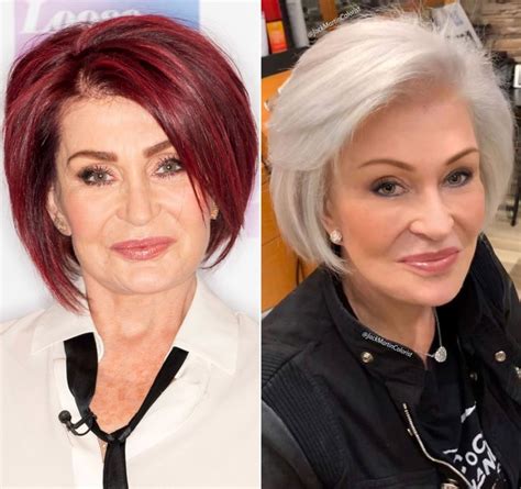 Sharon Osbourne Switches Her Hair Color From Red to White: Pic