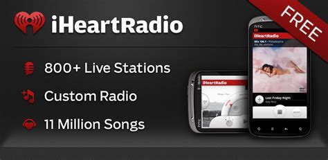 iHeart Radio Updated In The Android Market - New Custom Radio Stations - Phandroid