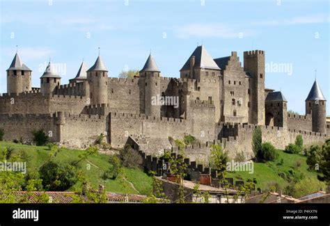 Cité de Carcassonne, France, Fortress City, Medieval Fortress ...