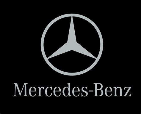 Mercedes Benz Brand Logo Symbol With Name Design german Car Automobile ...