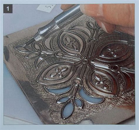 METAL EMBOSSING PATTERNS | Browse Patterns | Metal embossing, Metal embossing art, Aluminum foil art