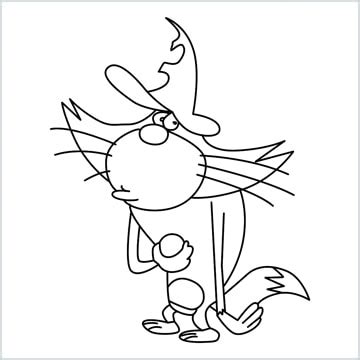 Oggy And The Cockroaches Drawing Oggy is constantly victim to the ...