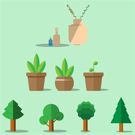 ArtStation - 2D Plants Icons