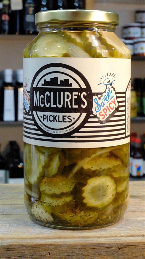 McClure’s Pickles – Sweet and Spicy Pickles (907g) – Rose St Pantry