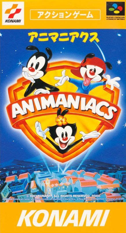 Animaniacs (1994) SNES box cover art - MobyGames