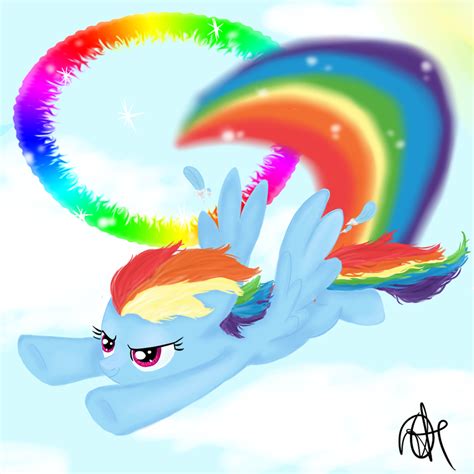 Rainbow Dash do the sonic rainboom. by OceanHorse00 on DeviantArt