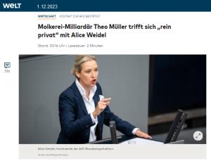 Deutschland & AfD & Molkerei-Müller aktuell: Theo Müller spricht mit ...