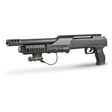 Walther® SG9000 Tactical Air Shotgun with BONUS Rail - mounted Laser ...