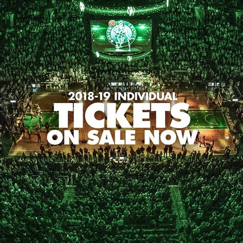 Individual Game tickets on sale now - Celtics - Boston Sports Uproar