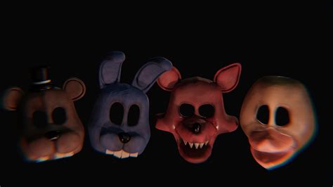 the bully masks, based on their sprites : r/fivenightsatfreddys