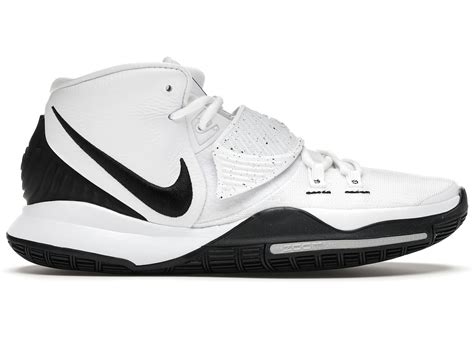 Nike Kyrie 6 White Black - BQ4630-100