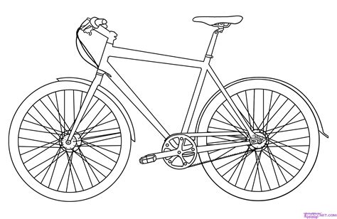 Bicycle Pencil Drawing at GetDrawings | Free download