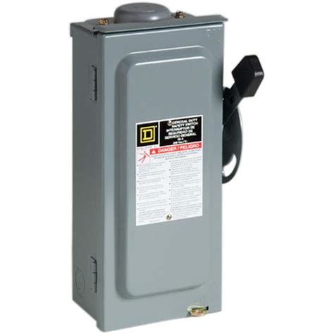 Square D 60-Amp Fusible Metallic Disconnect at Lowes.com