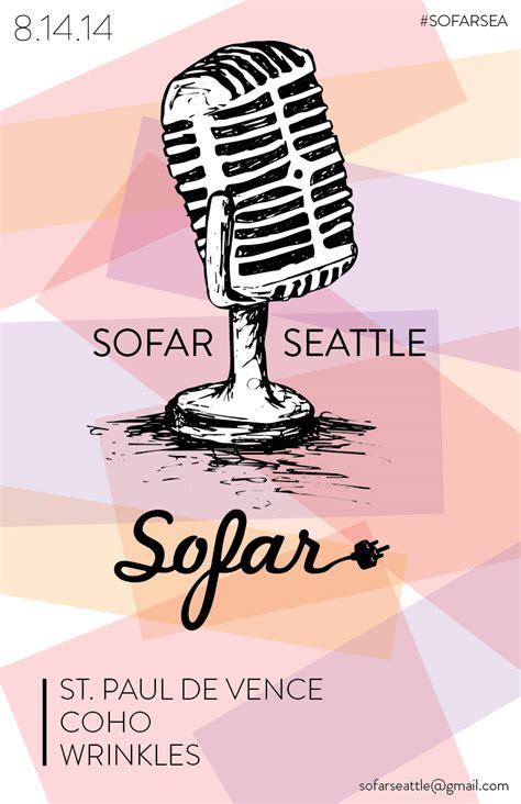 Sofar Sounds Seattle on Behance