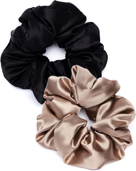 Kitsch Satin Hair Scrunchies for Women - Softer Than Silk Scrunchies for Hair | Satin Scrunchies ...