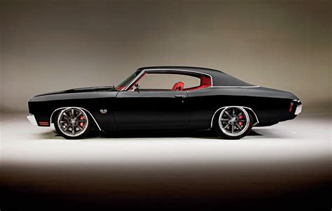 Wallpaper Black, Chevrolet, Machine, Tuning, Classic, Drives, Chevelle, Muscle Car, SS454 images ...