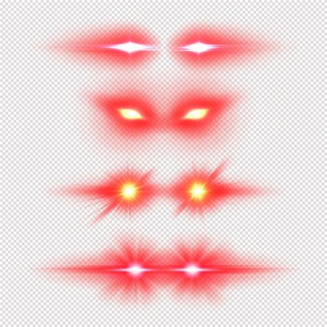 Laser eyes meme overlay glowing red hyper Vector Image