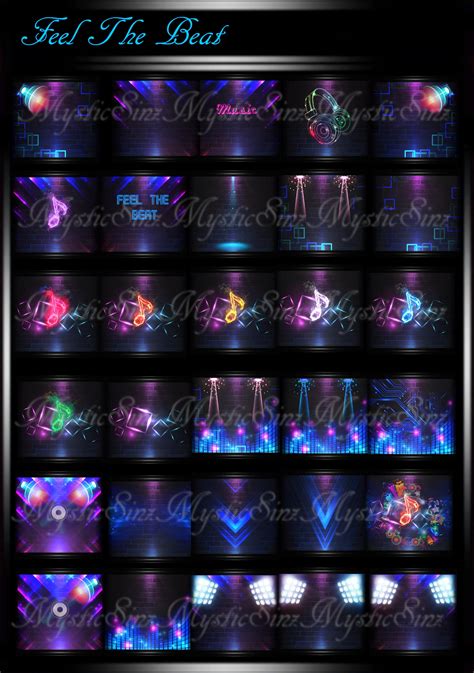 Happy New Year IMVU Room Textures Collection - MysticSinZ File Sales