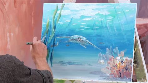 √ How To Paint An Underwater Scene