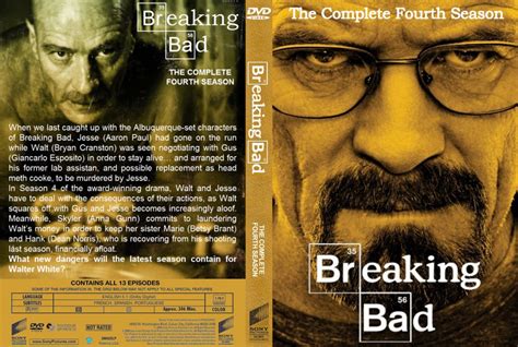 Breaking Bad Season 4 - TV DVD Scanned Covers - Breaking Bad Season 4 :: DVD Covers