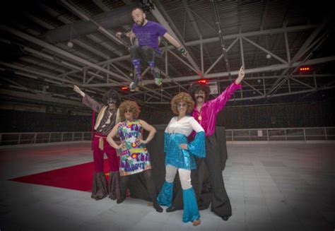 In pictures: intu Braehead rolls back to the days of disco as ice rink ...