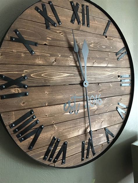 DIY Large Wall Clock » Arthatravel.com