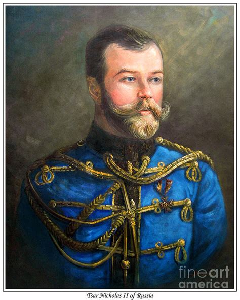 Tsar Nicholas II of Russia Painting by George Alexander | Fine Art America