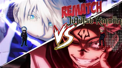 Gojo Satoru VS Sukuna Fight Scene | Rematch Anime Jujutsu Kaisen - YouTube