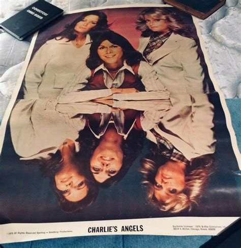 Original Vintage 1976 Charlie's Angels Poster By Goldberg Productions 23"x 34" | #2098808977