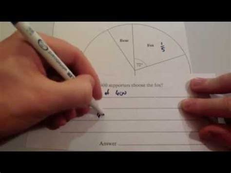 Interpreting Pie Charts – Corbettmaths