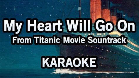 Celine Dion - My Heart Will Go On (Karaoke Version Originally) Acordes ...