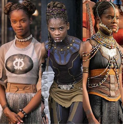 Different outfits for Shuri | Black panther costume, Black panther ...