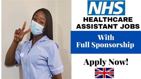 URGENT! NHS HEALTHCARE ASSISTANT JOBS WITH FULL SPONSORSHIP. Work in NHS🇬🇧 as HCA DON'T MISS ...