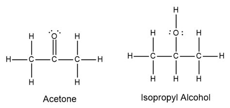 Lewis Dot Structure Of Acetone