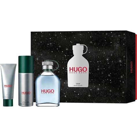 Buy Hugo Boss Hugo For Men Eau De Toilette 125ml 3 Piece Set Online at ...