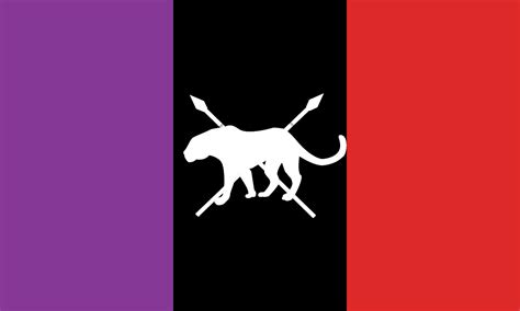 Flag of Wakanda : vexillology