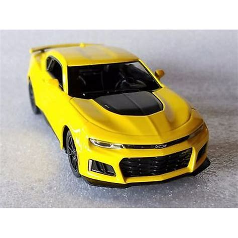 Kinsmart 5" 2017 Chevrolet Camaro ZL1 Diecast Model Toy Car 1:38 Chevy-YELLOW - Walmart.com ...