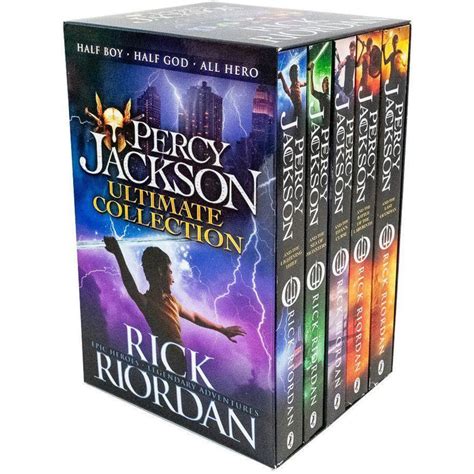 Percy Jackson Book Collection - 5 Books Box Set | The Book Bundle