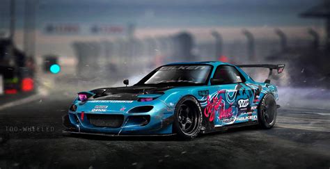 Jdm Car Wallpaper 4k Pc Hd Wallpaper Mazda Car Rx 7 Jdm Tuning | Images ...