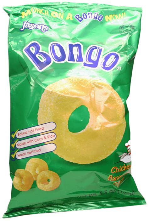 Jasons, Bongo Chicken Flavoured Snack (Pack of 3), Imported from Fiji,