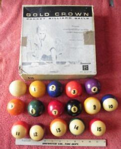 Brunswick Billiard Balls for sale | eBay