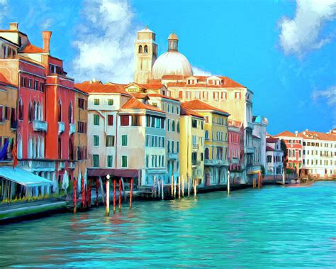 Venice Grand Canal Painting by Dominic Piperata