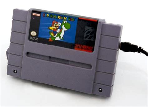 Super Mario World SNES Cartridge Hard Drive