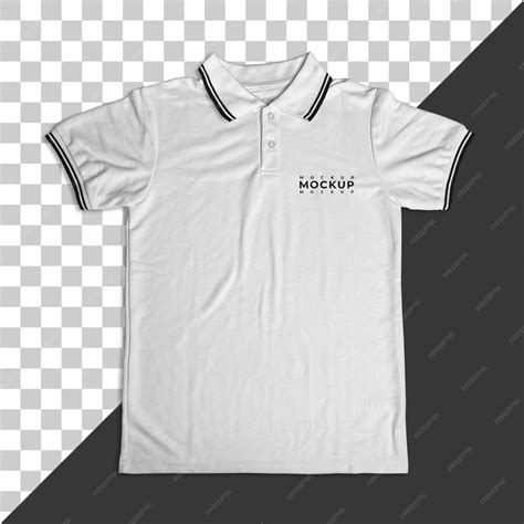 Premium PSD | Polo shirt mockup template