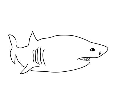 Free Printable Shark Coloring Pages For Kids