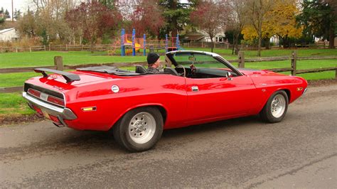 1970 Dodge Challenger R/T Convertible, 440 SIX PACK, Auto Trans, Viper Red clone - Classic Dodge ...